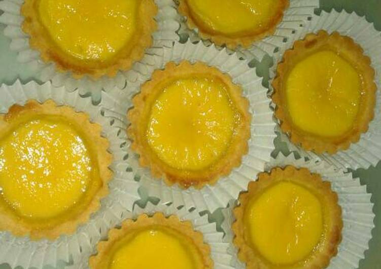 resep Egg tart