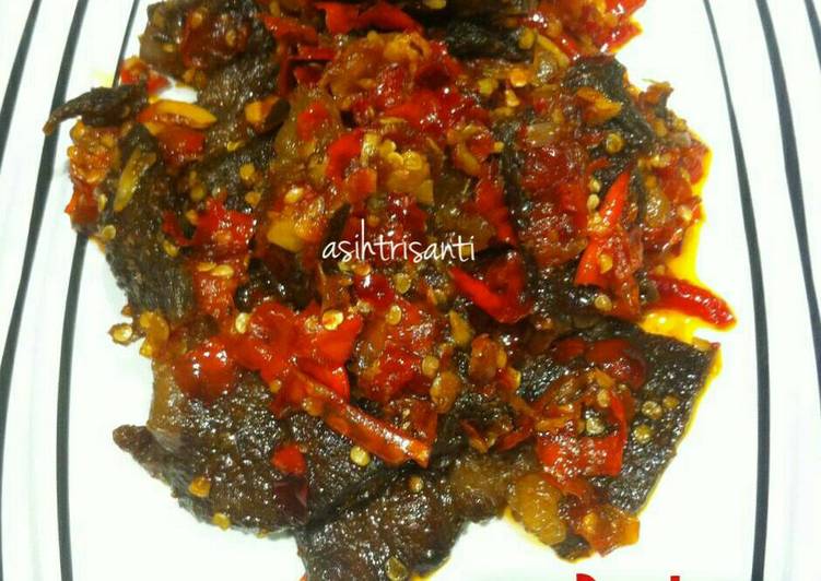 Resep Dendeng Balado Kiriman dari Asih Trisanti Dewi