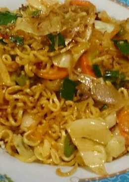 Mie Sayur goreng super pedas