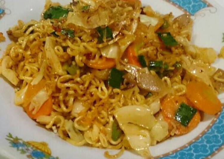 Resep Mie Sayur goreng super pedas - Dian Sudiyanti