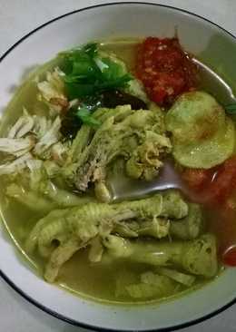 Soto ayam ala betawi