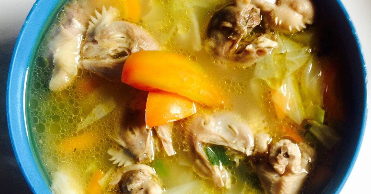 Resep SOP ayam spesial (kepala) ala Muhammad Sukron