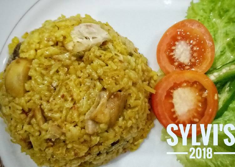 gambar untuk cara membuat Nasi briyani