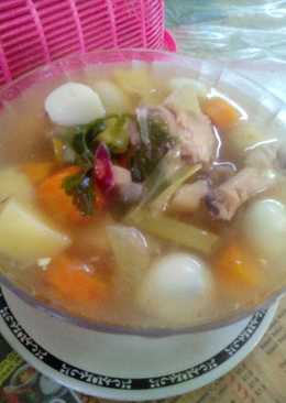 Sop Ayam Telur Puyuh