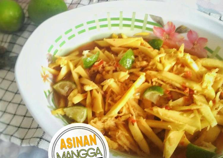 resep Asinan/rujak mangga mengkal