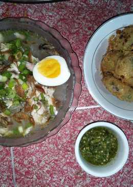 Soto Banjar dan Perkedel Kentang