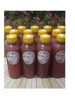 Diet Juice Pomelo Grape Strawberry Apple Chiaseed