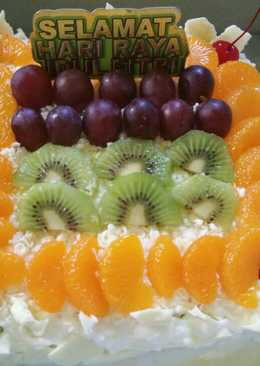 Fresh cheesecake white choco