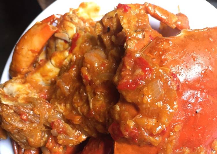 Resep Kepiting asam pedas manis Dari dea