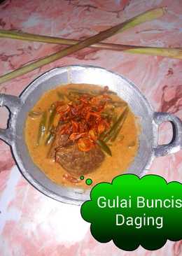 Gulai buncis daging