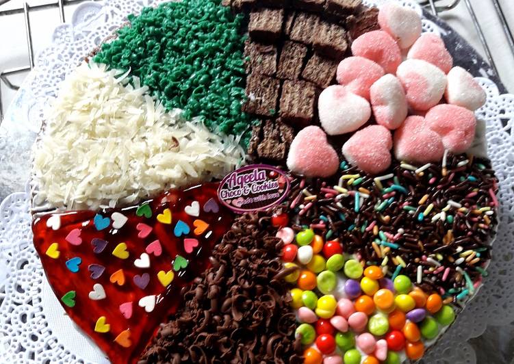 Resep Brownies pizza - Aqeela Qeela