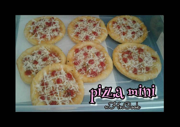 resep lengkap untuk Pizza mini ala tintin rayner #pizzamini