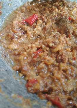 Sambel tempe busuk simpel