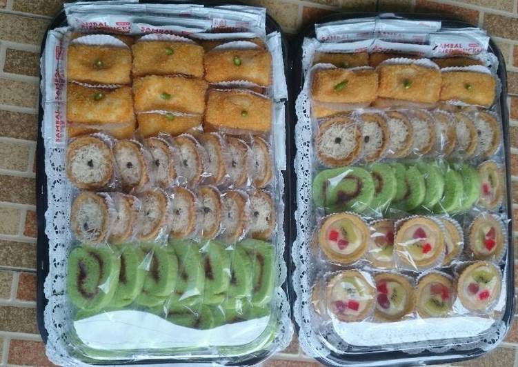 resep Bolu gulung kukus pandan