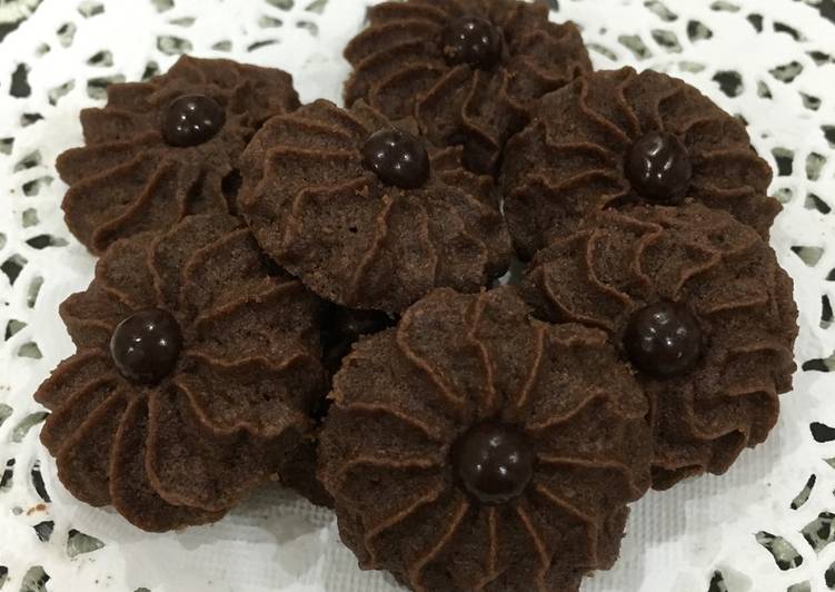 resep masakan Kue Semprit nyoklat banget