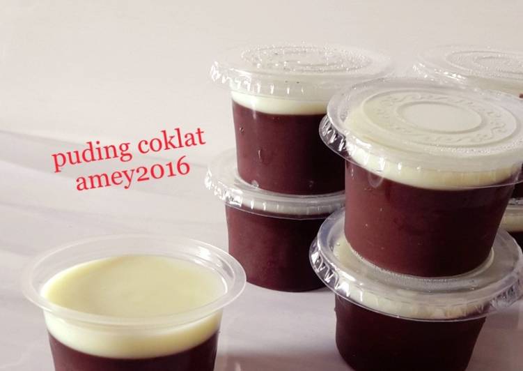 Resep Puding coklat yg nyoklat bangettt Karya amei