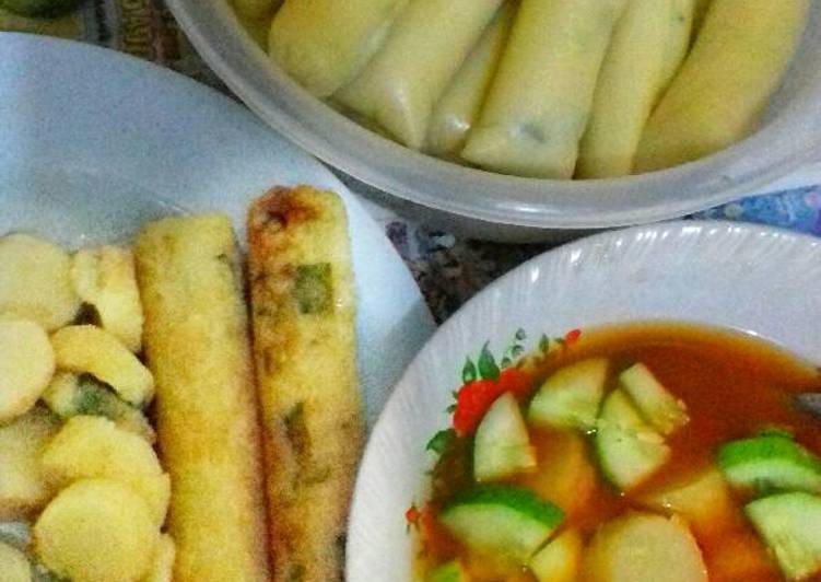 gambar untuk resep makanan Pempek sutra ebi