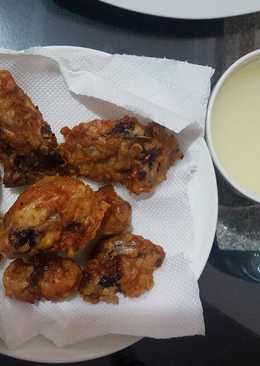 Ayam goreng tepung saus lemon