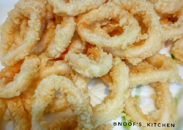Crispy Spicy Calamari Ring