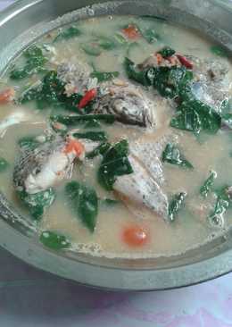 Ikan Nila kuah Kacang Daun katuk