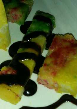 Putu mayang saus coklat