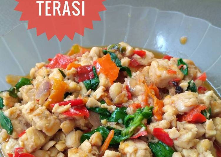 resep Tumis Tempe Kemangi Sambal Terasi