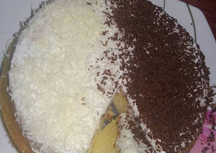 Resep SpongeCake Coklat keju Dari Yuni Kurniawati