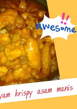 Ayam krispy asam manis