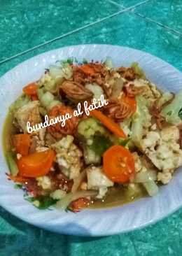 Tumis sayur tofu