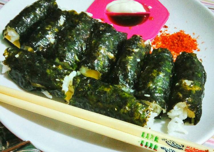 gambar untuk resep makanan Sushi sederhana simple gak ribet