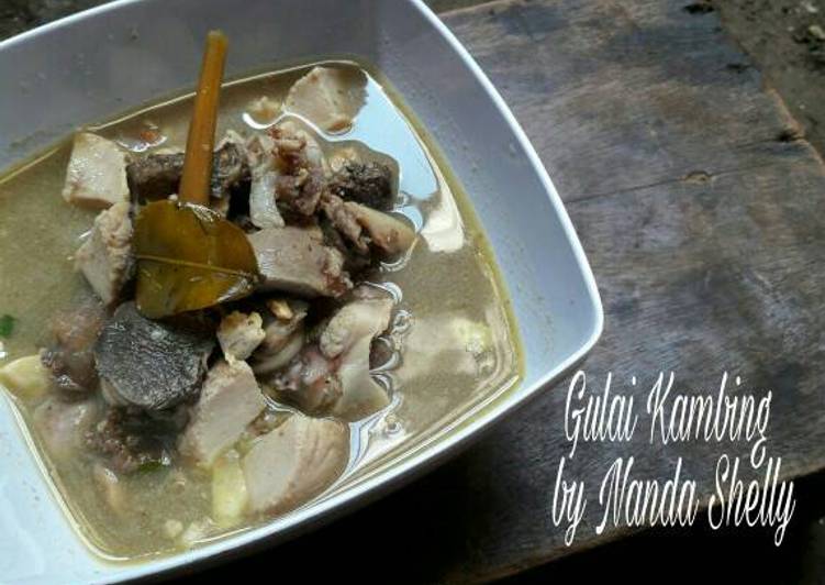 resep lengkap untuk Gulai Kambing #KitaBerbagi