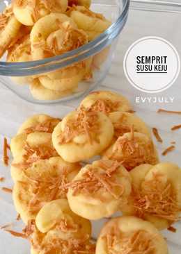 Kue Semprit Susu Keju