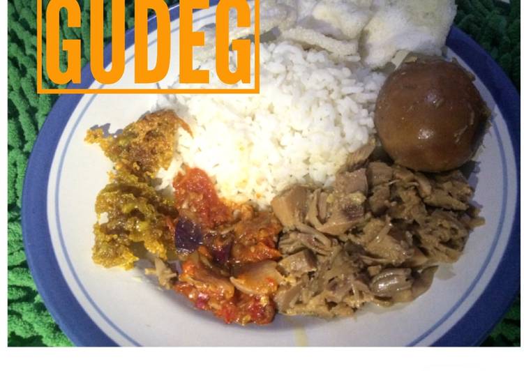 resep lengkap untuk Gudeg