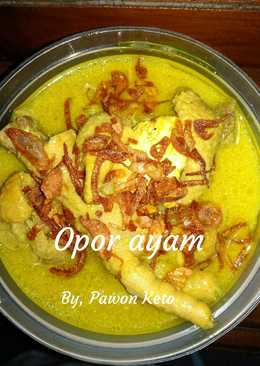 Opor ayam ala Pawon Keto