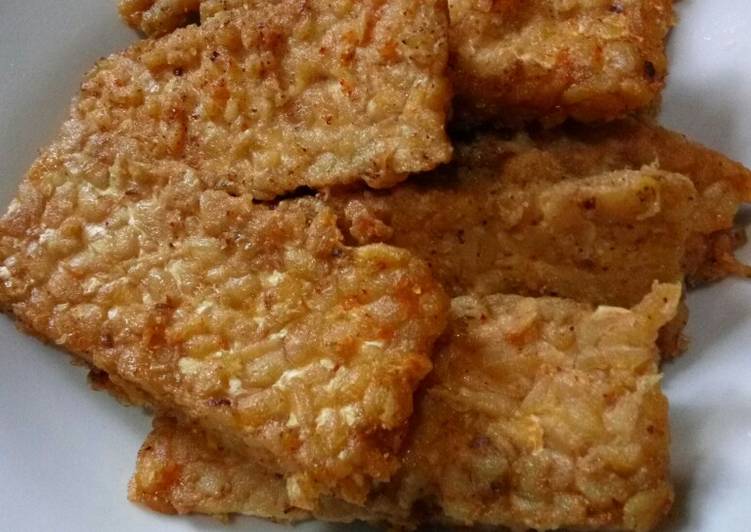 Tempe goreng crispy rasa bawang #BikinRamadanBerkesan