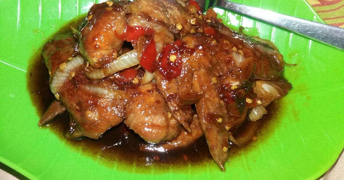 Resep Sayap ayam kecap pedas manis ala Unie enjjoy