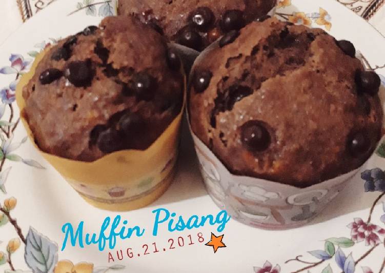 gambar untuk resep makanan Muffin Pisang