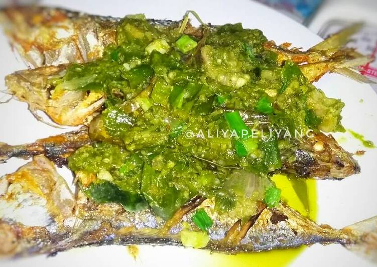 resep masakan Kembung goreng sambel ijo