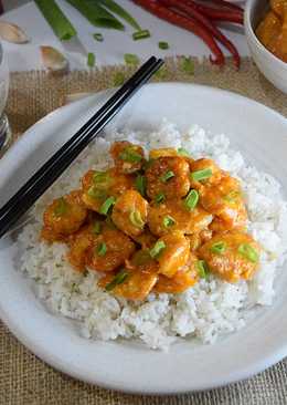 Ayam asam manis (sweet and sour chicken)