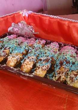 Pisang goreng pelangi