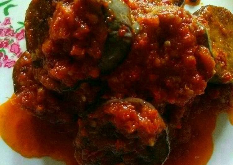 Resep Balado terong