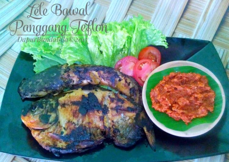 resep Lele & Bawal Panggang Teflon