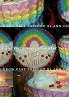 Steamed rainbow cake premium ny. liem modifikasi