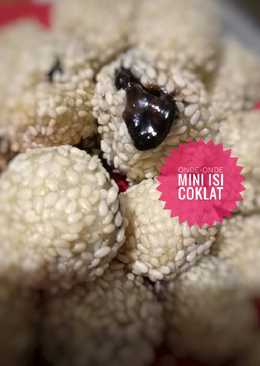 Onde-onde mini isi coklat