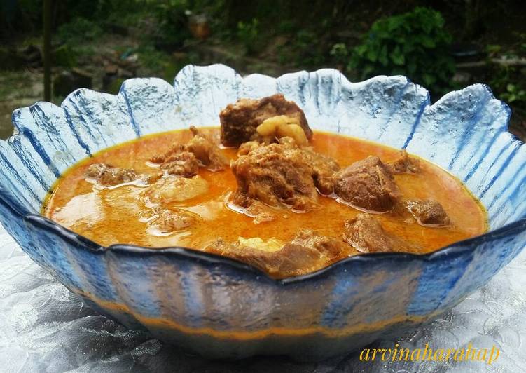 resep masakan Gulai Daging Sapi#KitaBerbagi