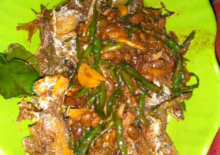 resep masakan Ikan selar tauco cabe ijo