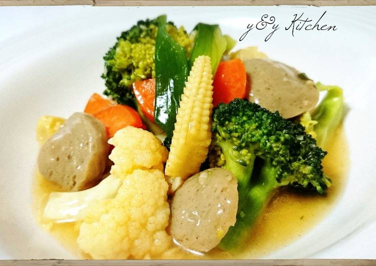 Resep Sayur ca baso sapi Kiriman dari yNy