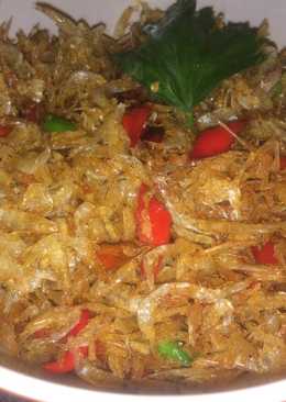 Udang rebon oseng garing