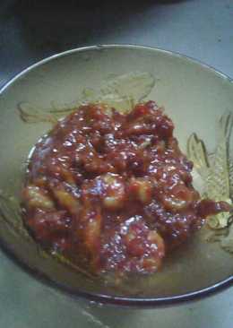 Sambal tempoyak udang ala nia
