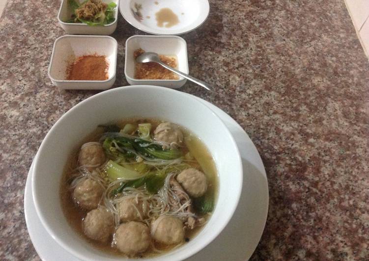 cara membuat Bihun Sapi Sukiyaki & Bakso Sapi Kuah